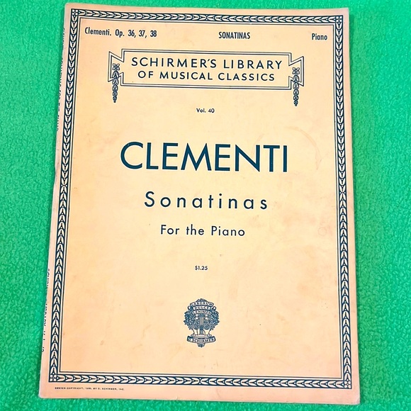 Vtg Schirmer’s Library Piano Sheet Music (3) - Picture 4 of 7